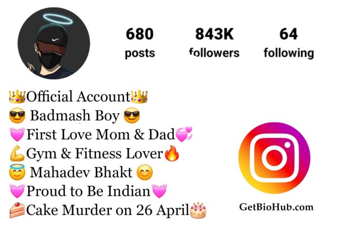 bio for instagram hindi